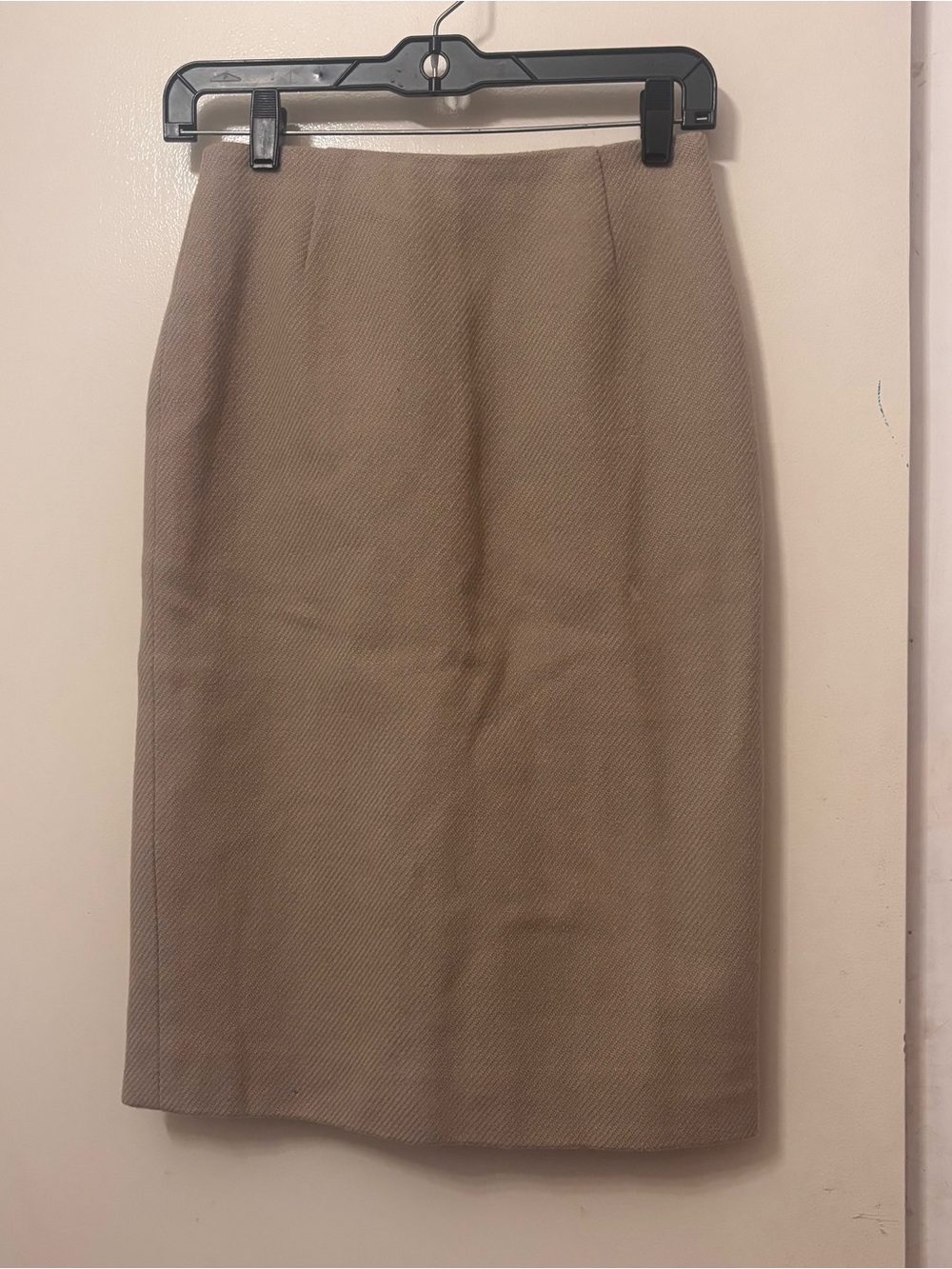 Marc Jacobs Taupe Beige Knee-Length Pencil Skirt